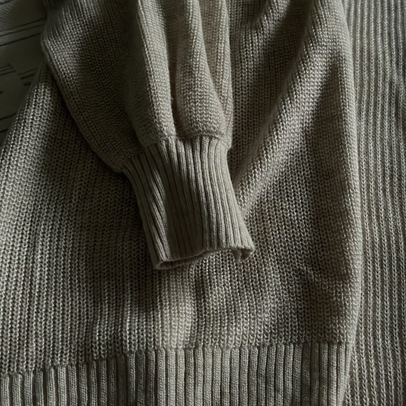 Cream textured cardigan with cuffs - Picture 3 of 3